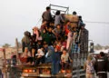 Refah'ta 110 bin kişi yerinden edildi