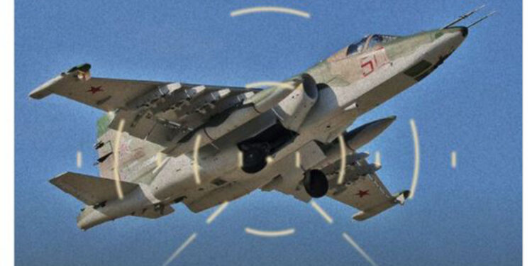 Rusya'ya ait Su-25 tipi savaş jeti düşürüldü