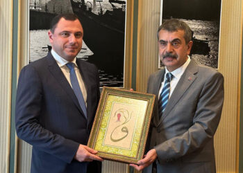 Yusuf Tekin, Gürcistan Eğitim Bakanı ile görüştü