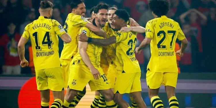 Borussia dortmund uefa şampiyonlar ligi'nde finale çıktı
