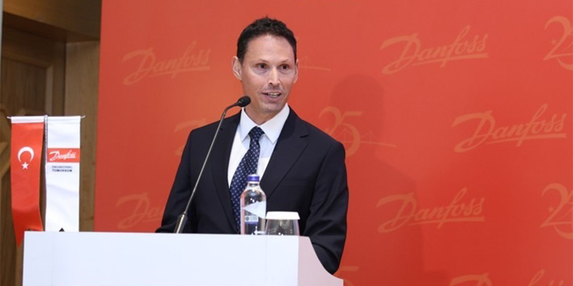 Danimarka merkezli Danfoss Türkiye'de 25'inci yılını kutluyor. İklimlendirme çözümleri, güç çözümleri, güç elektroniği ve sürücüler olmak üzere üç iş kolunda faaliyet gösteren şirket, son 5 yılda üç kat büyüdüğünü açıkladı.