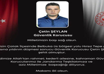 Van'da üs bölgesine yıldırım düştü; 1 şehit