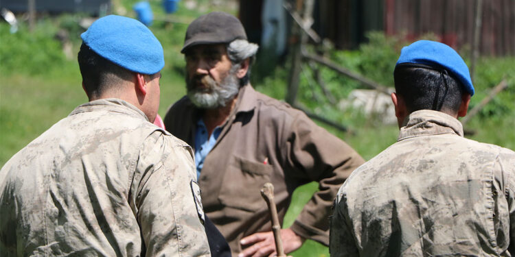 At Yaylası'na kaçak yapılan evler yıkıldı