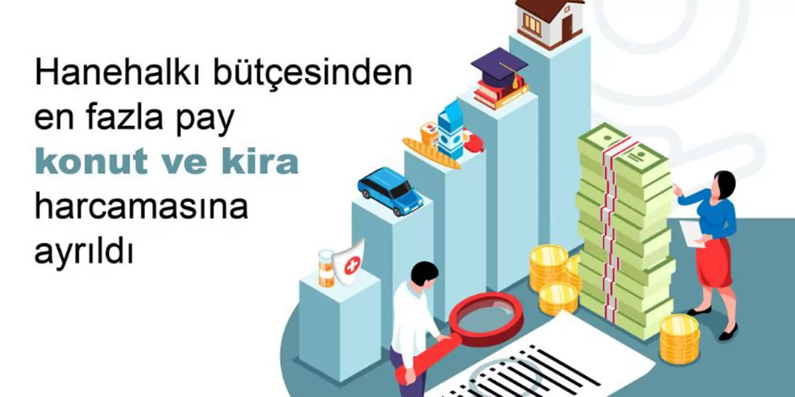 2023'te hanehalkı bütçesinden en fazla pay barınmaya verildi