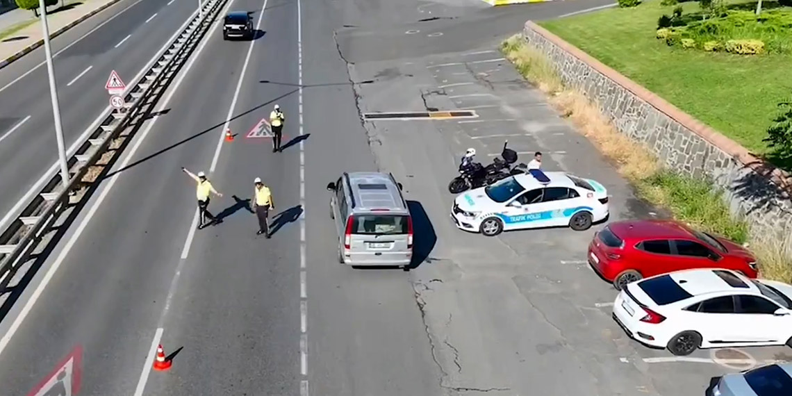 24 saatte 824 trafik kazasında, 6 kişi öldü, 1327 kişi yaralandı