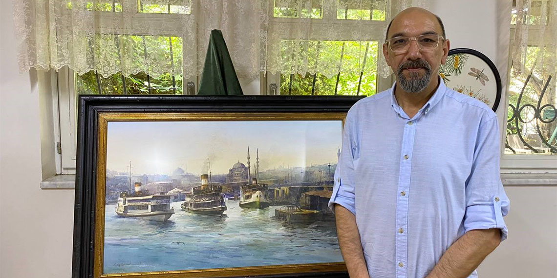 Çınar Uluslararası Kültür ve Sanat Derneği’ndeki resim kursunda ders veren resim sanatçısı Mehmet Najafzadeh ve öğrencilerinin resim sergisi, sanatseverlerle buluştu.
