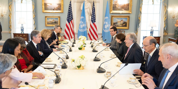 Blinken ve Guterres görüşmesinde Biden'ın ateşkes önerisi ele alındı