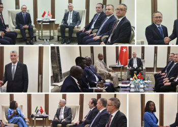 Ömer Bolat Endonezyalı mevkidaşları ile görüştü