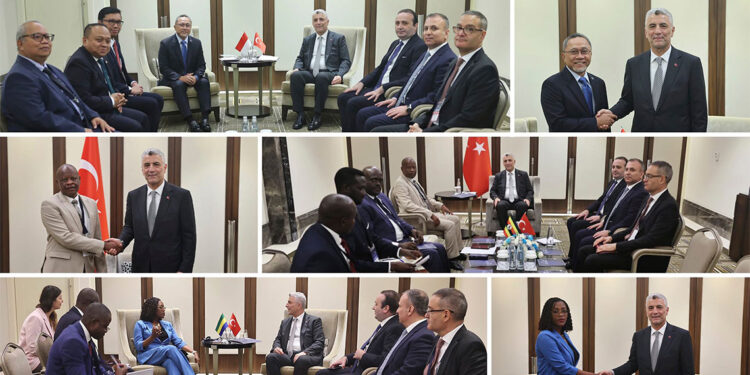 Ömer Bolat Endonezyalı mevkidaşları ile görüştü