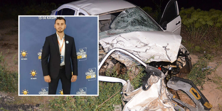 AK Parti Güzelyurt Gençlik Kolları Başkanı kazada öldü