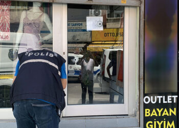 Kadın giyim mağazasına silahlı saldırı