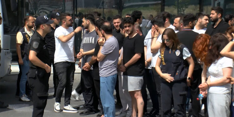 Sibergöz-44 operasyonlarında yakalanan 68 şüpheli adliyede