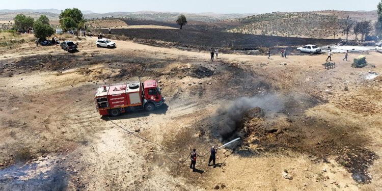 Diyarbakır-Mardin sınırındaki yangında ölü sayısı 6'ya çıktı