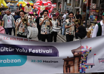 Türkiye Kültür Yolu Festivali'nin 5'inci durağı Trabzon oldu