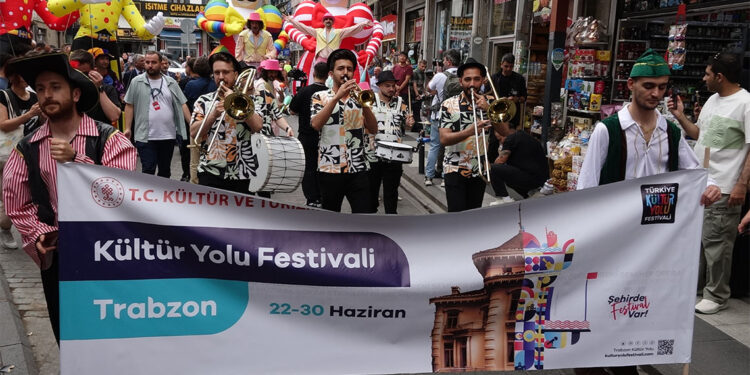 Türkiye Kültür Yolu Festivali'nin 5'inci durağı Trabzon oldu