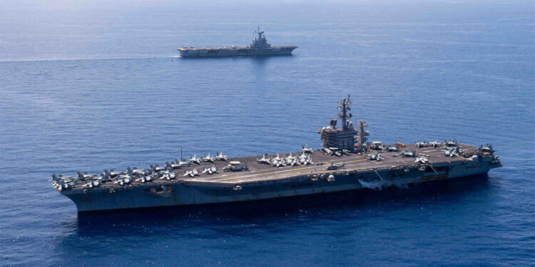Eisenhower uçak gemisi CENTCOM bölgesinden ayrıldı