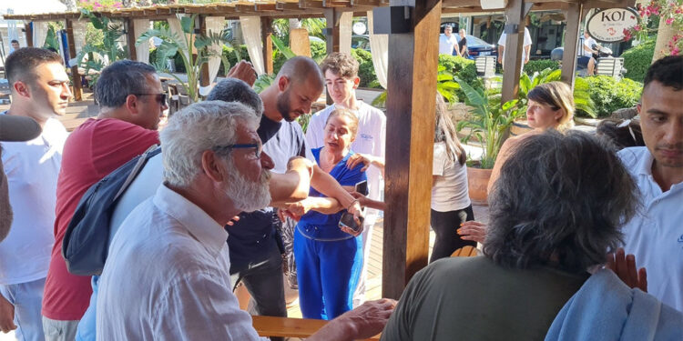 Bodrum'da kıyı işgalleri eyleminde arbede