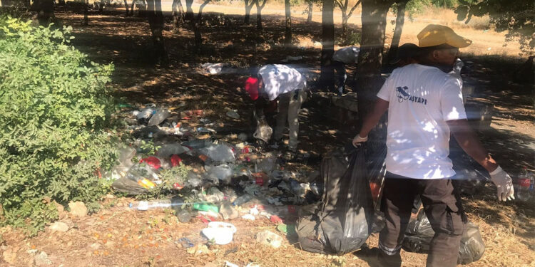 KKTC'de 'Temiz Kıbrıs' kampanyası başlatıldı