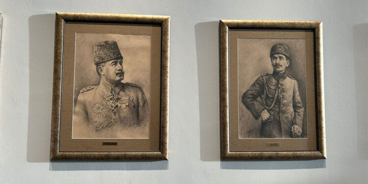 Eldeniz Babayev’in ‘Zafer Müjdesi’ sergisi açıldı