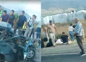 Mersin'de otobüs karşı şeride geçti; 2 ölü 34 yaralı