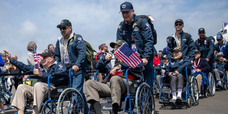 ABD İkinci Dünya Savaşı gazileri, Normandiya yıldönümü için Fransa’da