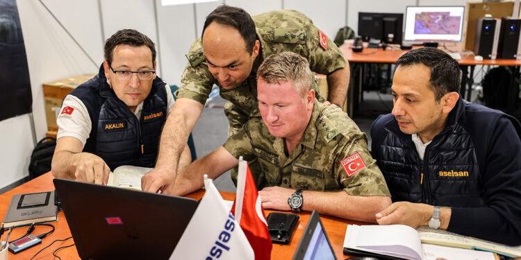ASELSAN'ın komuta kontrol sistemleri NATO tatbikatında