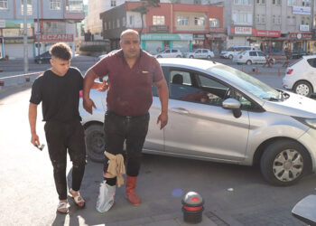 Acemi kasaplar hastanelik oldu