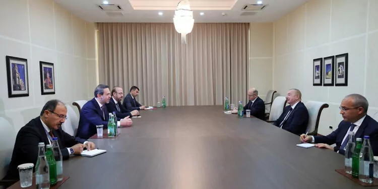 Alparslan bayraktar azerbaycan cumhurbaşkanı ile görüştü