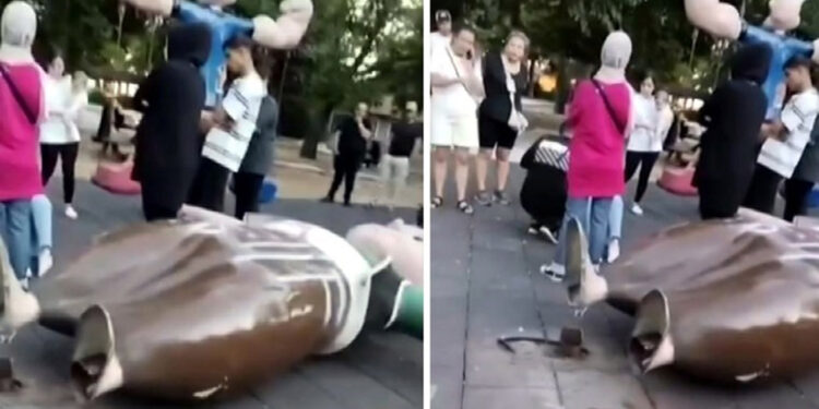 Avcılar'da parkta salıncak devrildi; 1 çocuk yaralandı