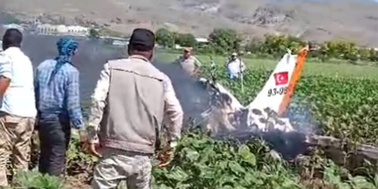 Eğitim uçağı kazasına müdahale eden işçi konuştu