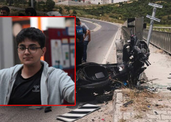 Babasının hediye ettiği motosikletle kaza yapan Furkan hayatını kaybetti