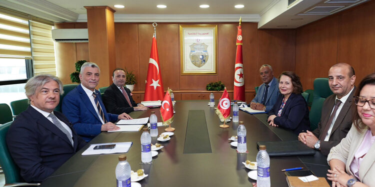 Bakan Bolat, Tunus Enerji Sanayi ve Madencilik Bakanı ile görüştü