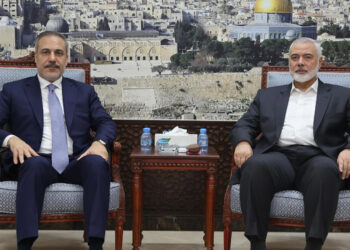 Bakan Fidan, Hamas Siyasi Büro Başkanı Haniyye ile görüştü