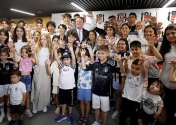 Beşiktaş Kulübü'nde geleneksel bayramlaşma töreni yapıldı