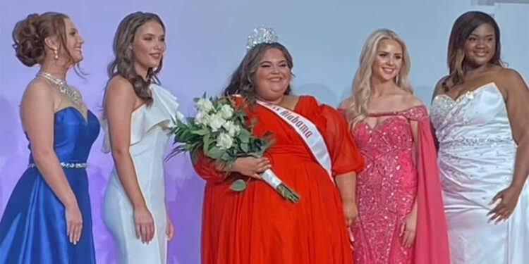 'Büyük beden kadın' Miss Alabama güzeli seçildi