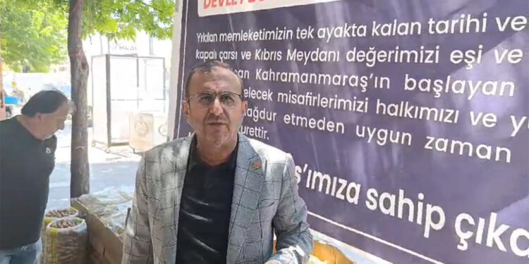 Depremin yıktığı kentte ilan rezerv alan kararına tepki