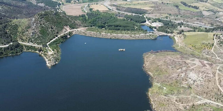 Çanakkale'yi besleyen Atikhisar Barajı'nın su seviyesi yüzde 91'e ulaştı