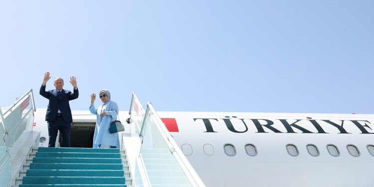 Cumhurbaşkanı Erdoğan İspanya'ya gitti