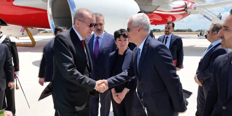 Cumhurbaşkanı Erdoğan İtalya'da