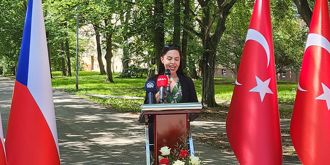Diplomatik İlişkilerin 100.Yılı: Çek Türk İş Birliği Parkı Prag’da açıldı