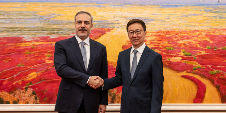 Dışişleri Bakanı Hakan Fidan'ın Çin temasları