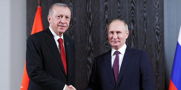 Erdoğan, Rusya Devlet Başkanı Putin ile görüştü