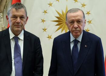 Erdoğan, UNRWA Genel Komiseri Lazzarini ile görüştü