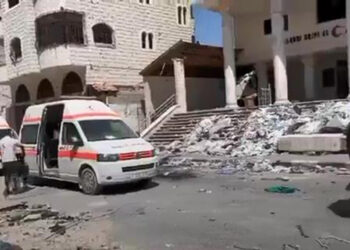 Filistin Kızılayı, Al-Quds hastanesini tekrar hizmete açıyor
