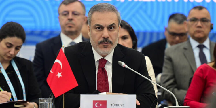 Hakan Fidan, BRICS+ oturumuna katıldı