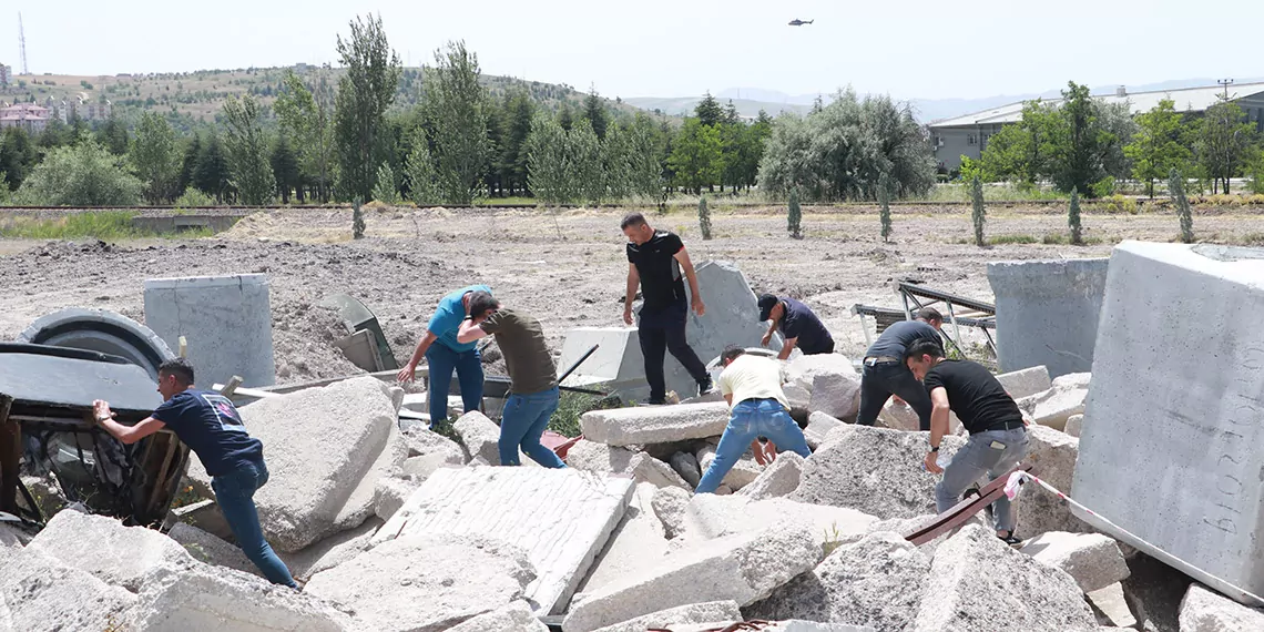 'i̇nsani yardım tatbikatı-2024' başarıyla tamamlandı