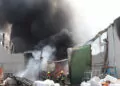 Kayseri osb'deki ambalaj fabrikasında yangın