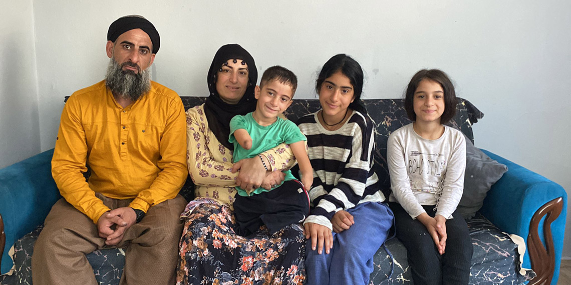 Kolları ve bacakları olmayan Muhammet'ten protez talebi