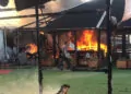 Konya'da restoranda yangın
