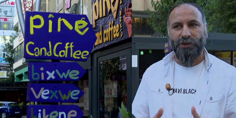 Kürtçe hizmet veren kafe sahibine ev hapsi